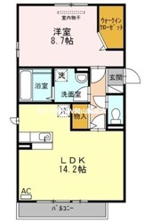 ベルパージュ　Ｂ棟の物件間取画像